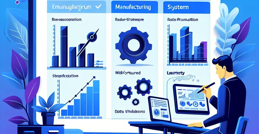 制造业 ERP 系统哪家强？生产管理模块实测对比